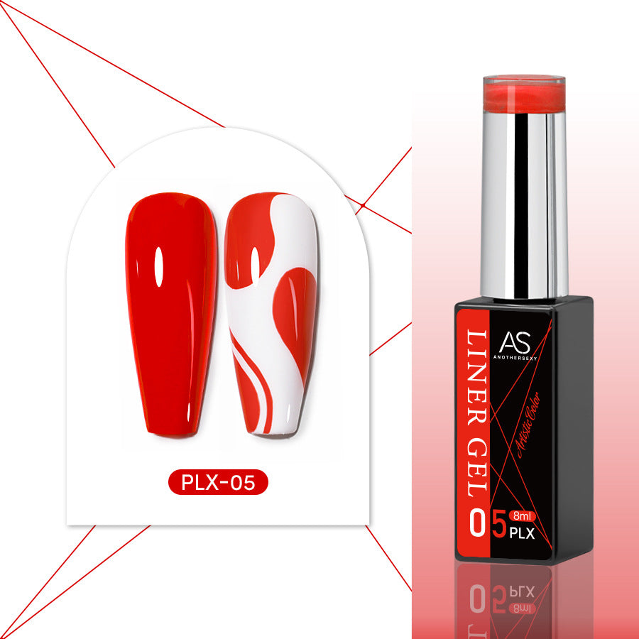 Style Line Pulling Gel Suit Colored Drawing Glue Nail Polish