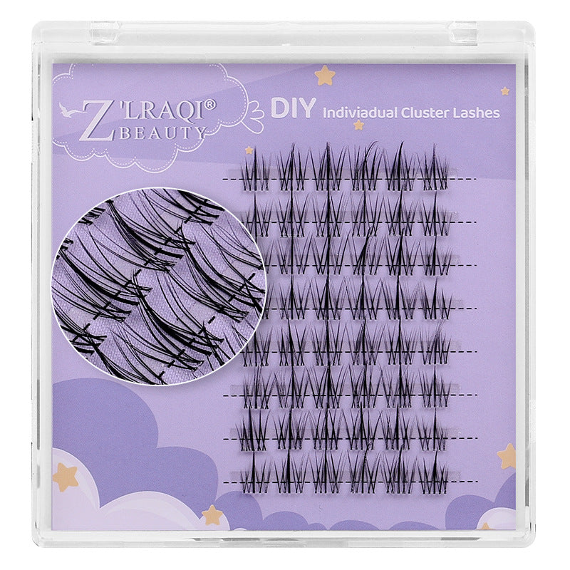 Oblique Flying Cat Ears Eyelashes Ten Rows False Lashes