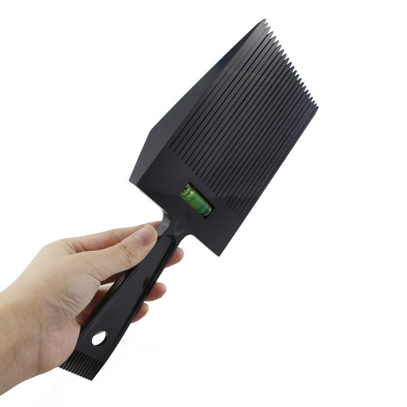 Men's Special Flat Haircut Push Edge Horizontal Hair Brushes & Combs