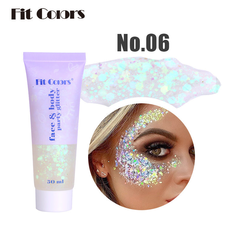 Gel Mermaid Scales Body Stage Polarized Eyeshadow