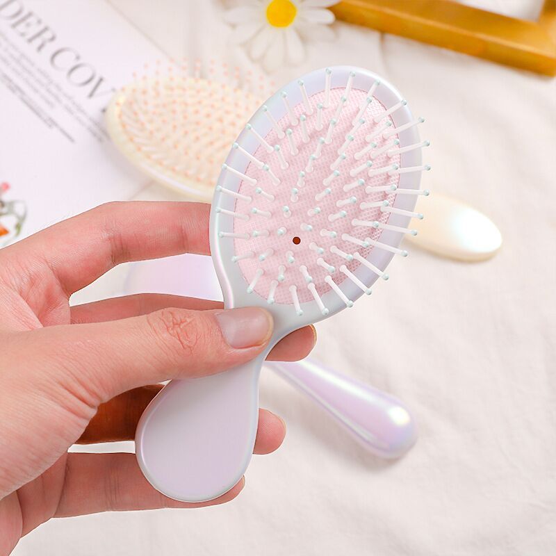 Macaron Color Air Cushion Small Portable Hair Brushes & Combs