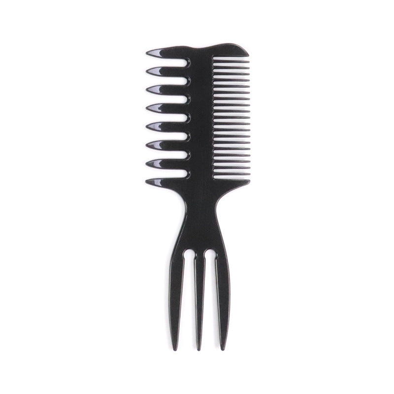 Men's Retro For Greasy Styling Plastic Hairdressing Hair Brushes & Combs