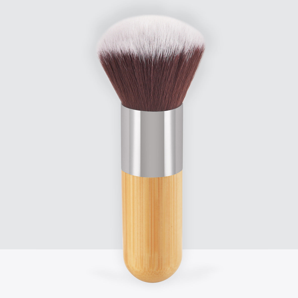 Handle Flat Top Brush Round Head Makeup Brushes Accessories