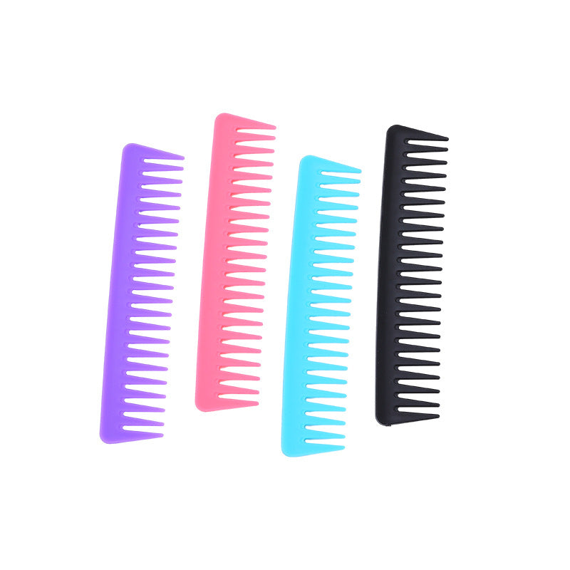 Plastic Square Large Tooth Wide Hairdressing Hair Brushes & Combs