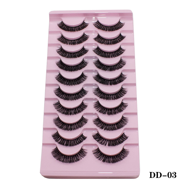 Russian Eyelash Pairs Natural Thick Large False Lashes