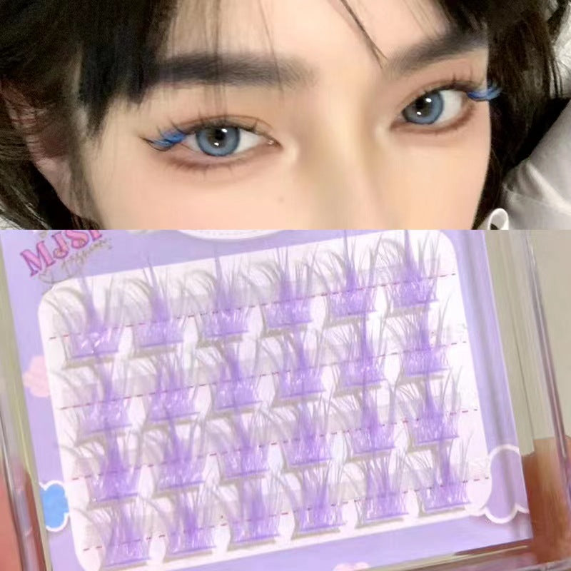 Eyelash Fashion Colorful Fantasy Color Eyelashes False Lashes