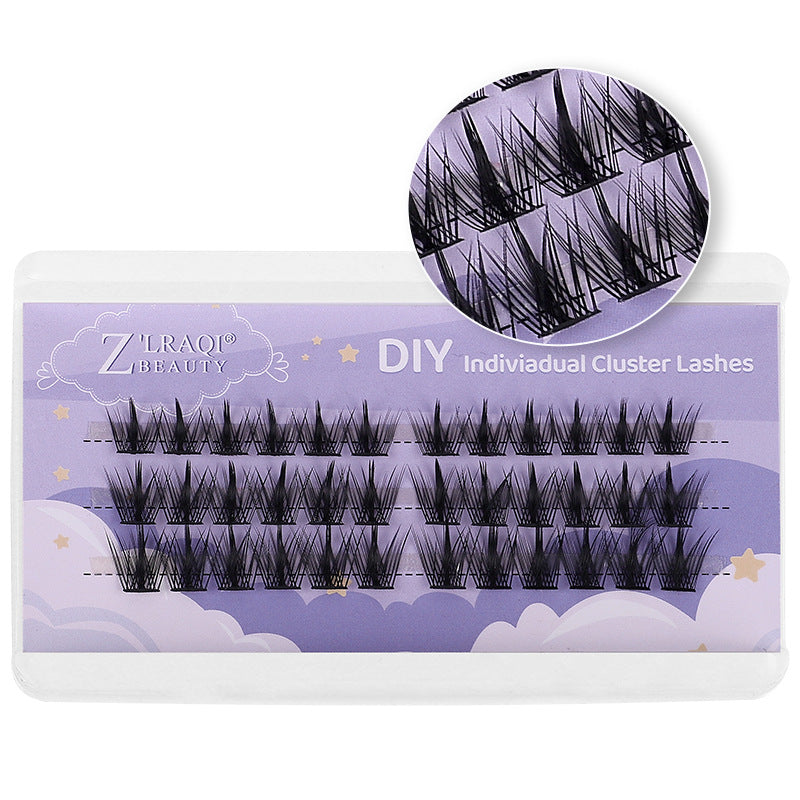 Oblique Flying Cat Ears Eyelashes Ten Rows False Lashes