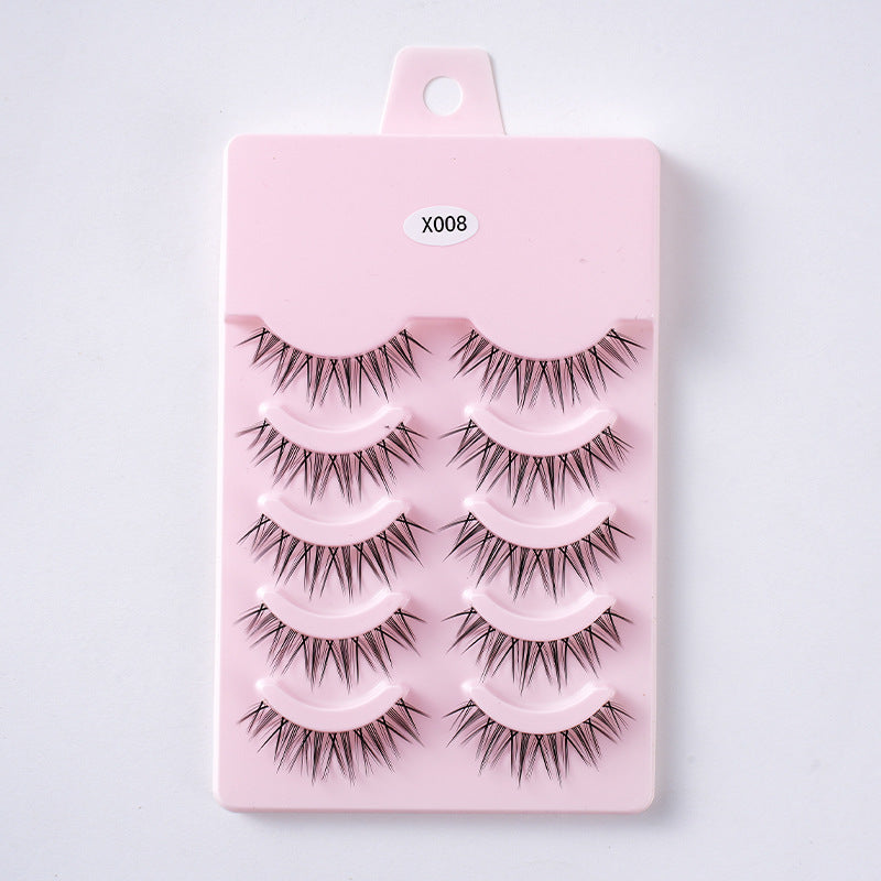 Eyelashes Eyelash Black Stem Self-adhesive Reusable False Lashes