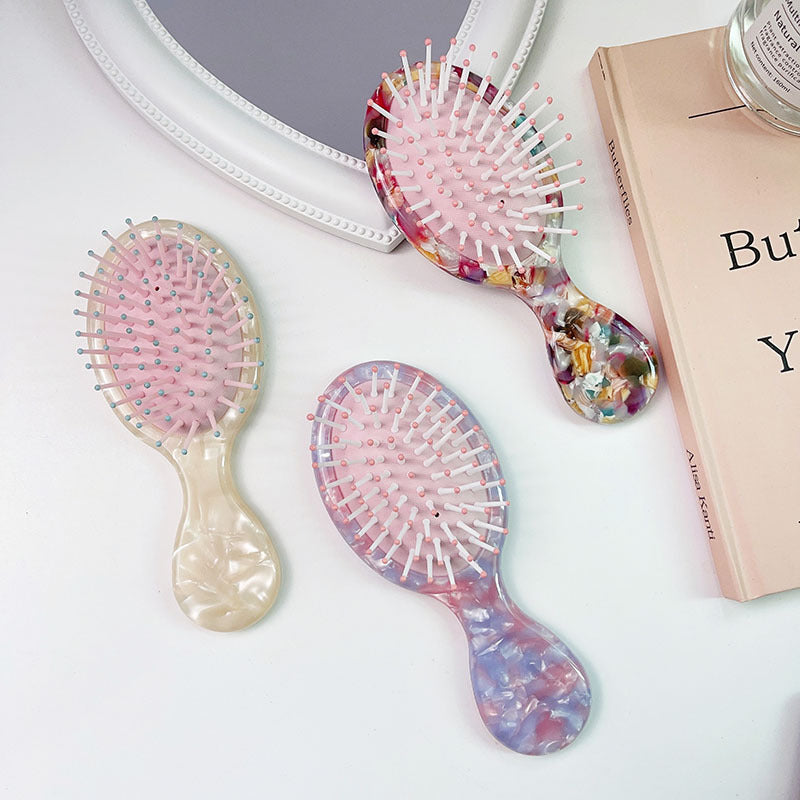 Korean Style Mini Cute Air Cushion Hair Brushes & Combs