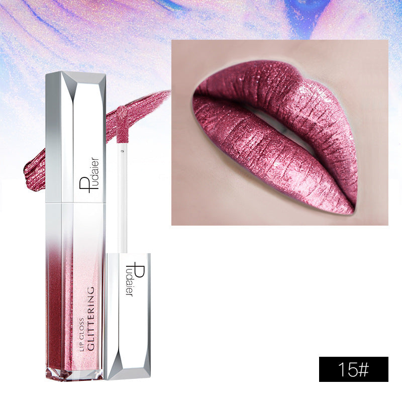 Color Paint Light Lacquer Pearlescent Thin Lipsticks