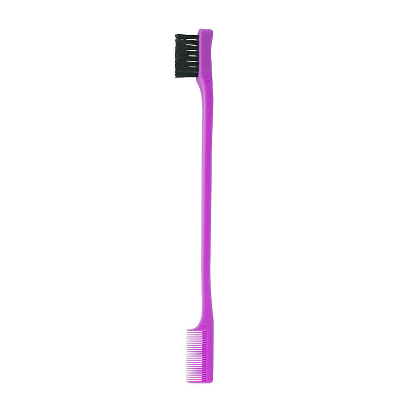 Double-headed Eyebrow Brush Toothbrush Type Sweep Hair Brushes & Combs