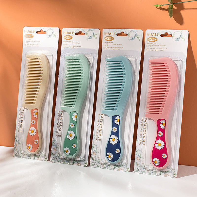 Women's Cute Cartoon For Soft Adorable Hairdressing Store Straight Hair Brushes & Combs