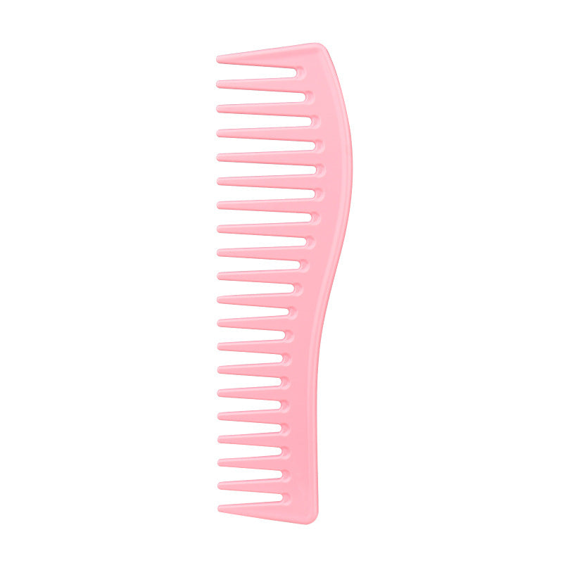 Plastic Large Tooth Hairdressing Thick Coarse Hair Brushes & Combs