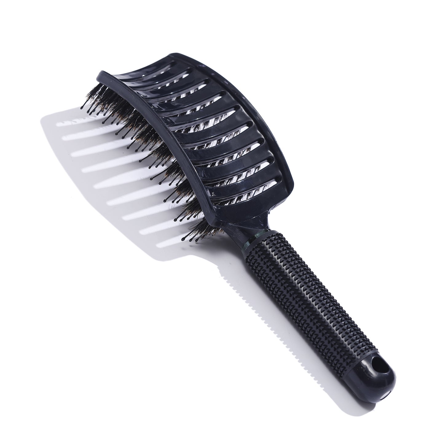 Big Curved Trade Vent Bristle Massage Hair Brushes & Combs