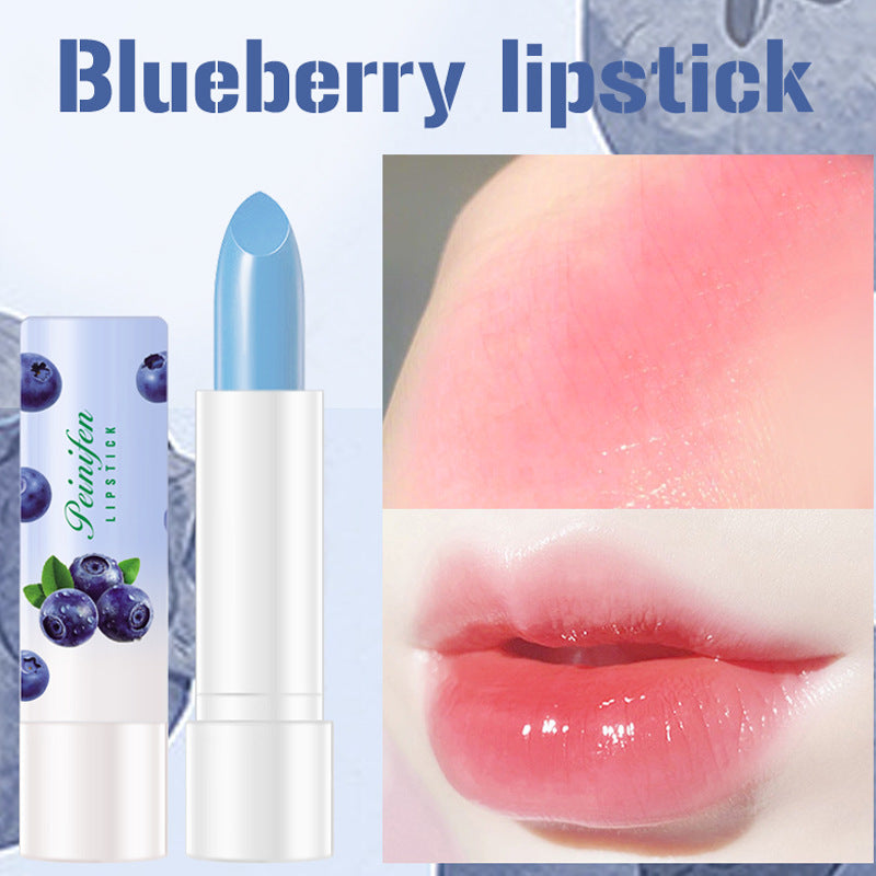 Jelly Strawberry Blueberry Color Changing Balm Lipsticks