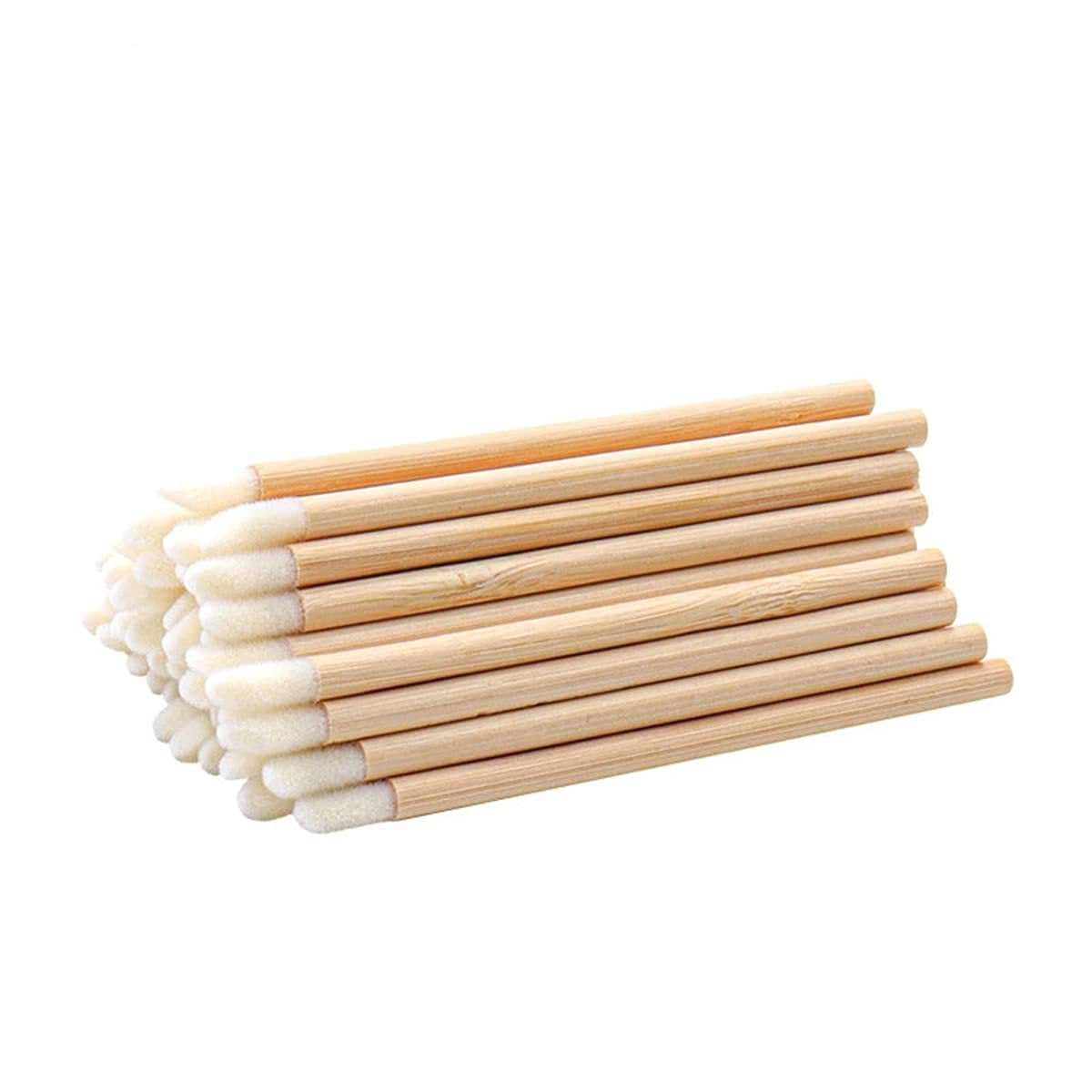 Disposable Bamboo Rod Brush Portable Bag Makeup Brushes Accessories