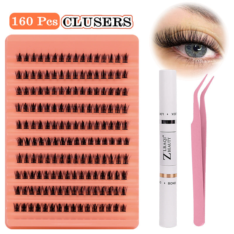 Eyelashes Large Capacity Thick Eyelash Curling False Lashes