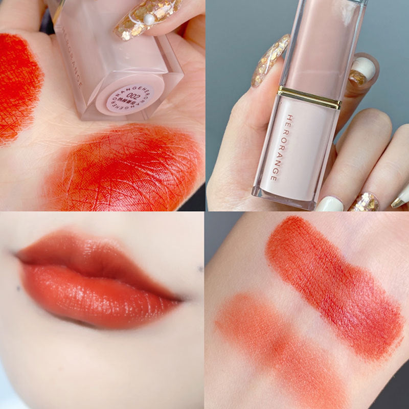 Square Tube Matte Veet Waterproof Long Lipsticks