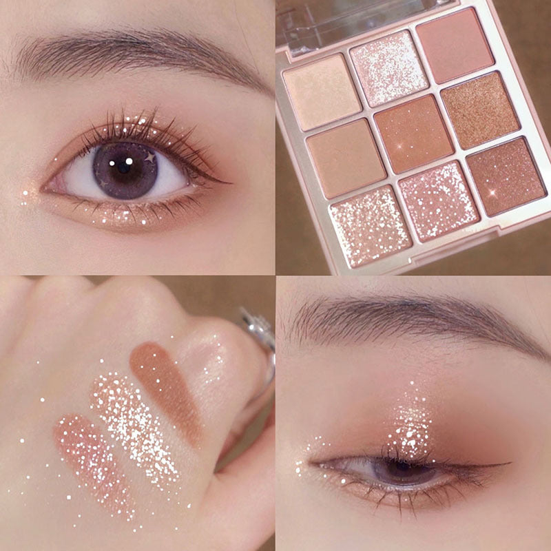 Pure Desire Shadow Plate Fig Milk Tea Shimmer Matte Eyeshadow