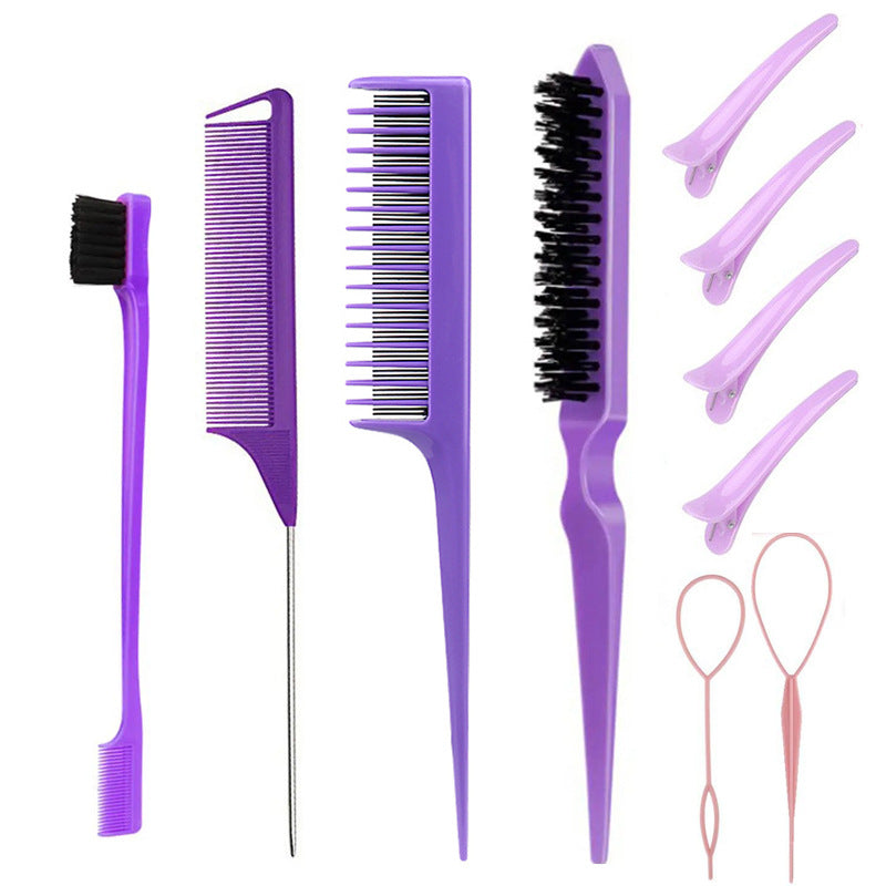 Household Hairdressing Fixed Mouse Hit Pointed Tail Hair Brushes & Combs