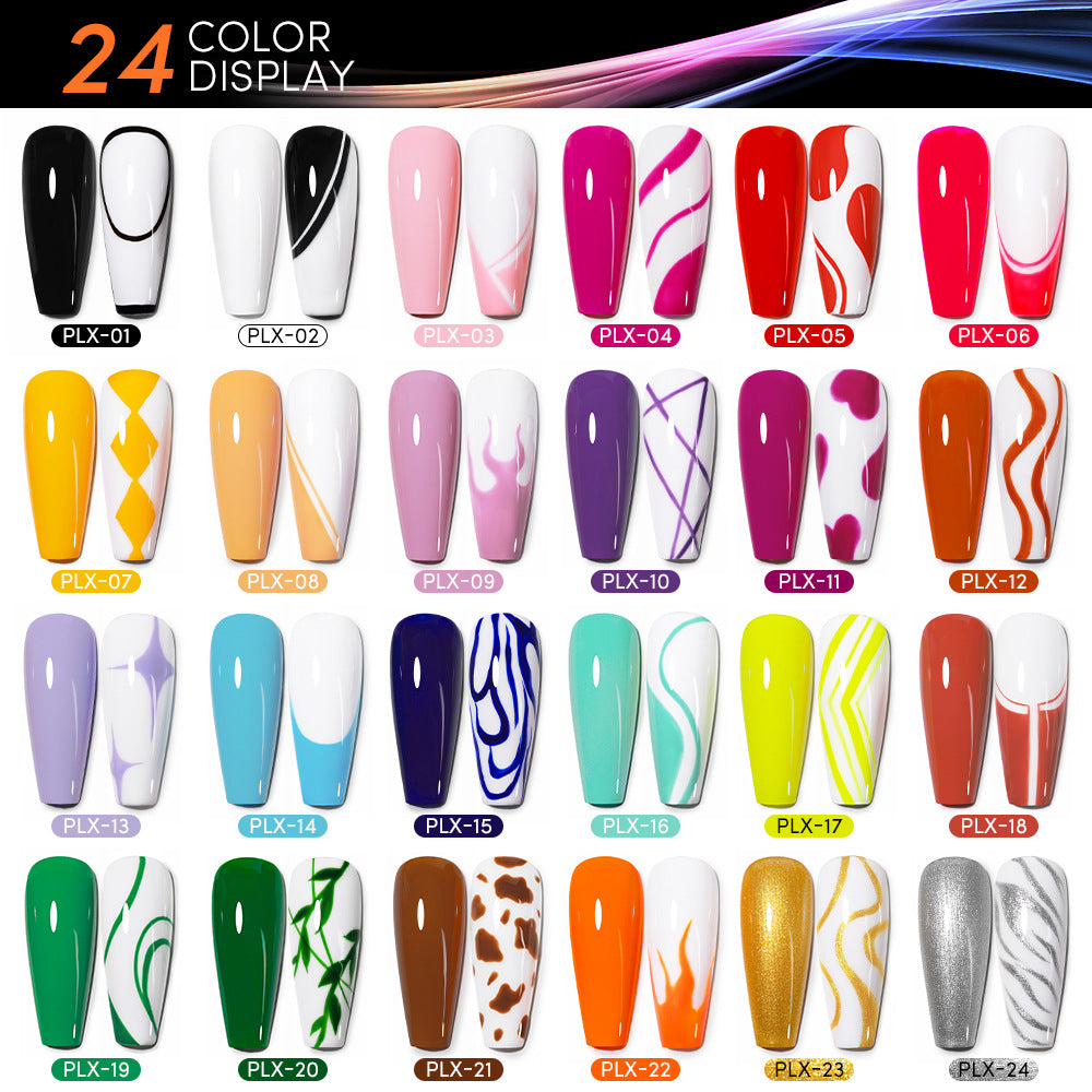 Style Line Pulling Gel Suit Colored Drawing Glue Nail Polish