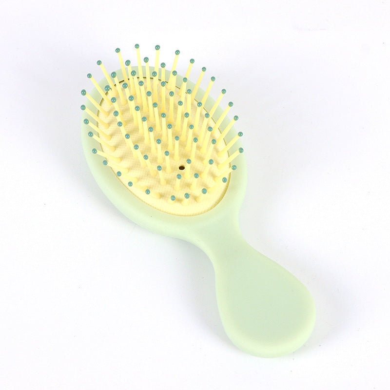 Portable Pearlescent Mermaid Travel Mini Pocket Hair Brushes & Combs