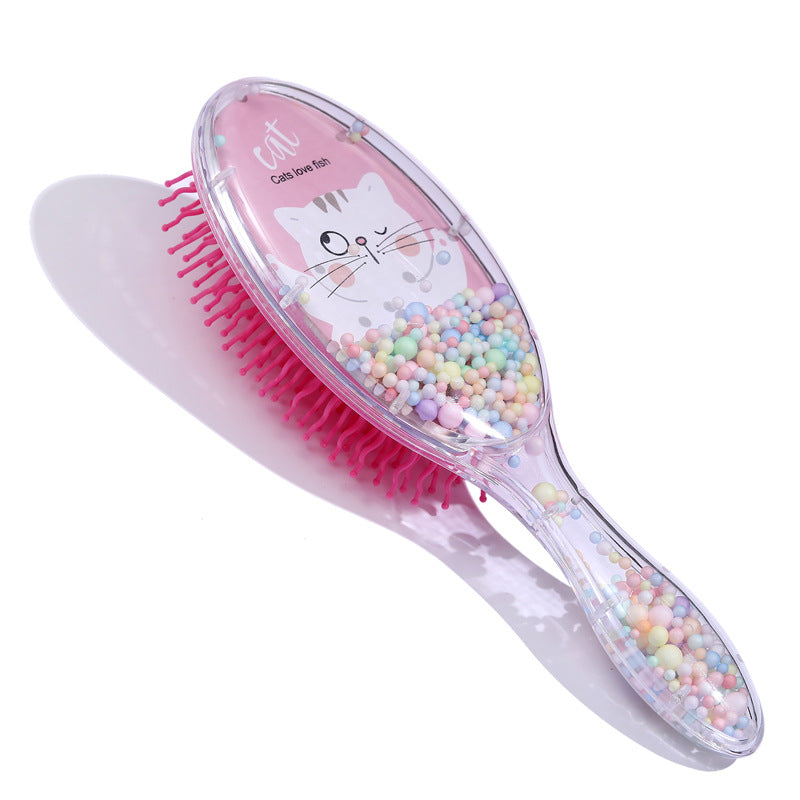 Cartoon Printing Hairdressing Massage Scalp Air Cushion Smooth Hair Brushes & Combs