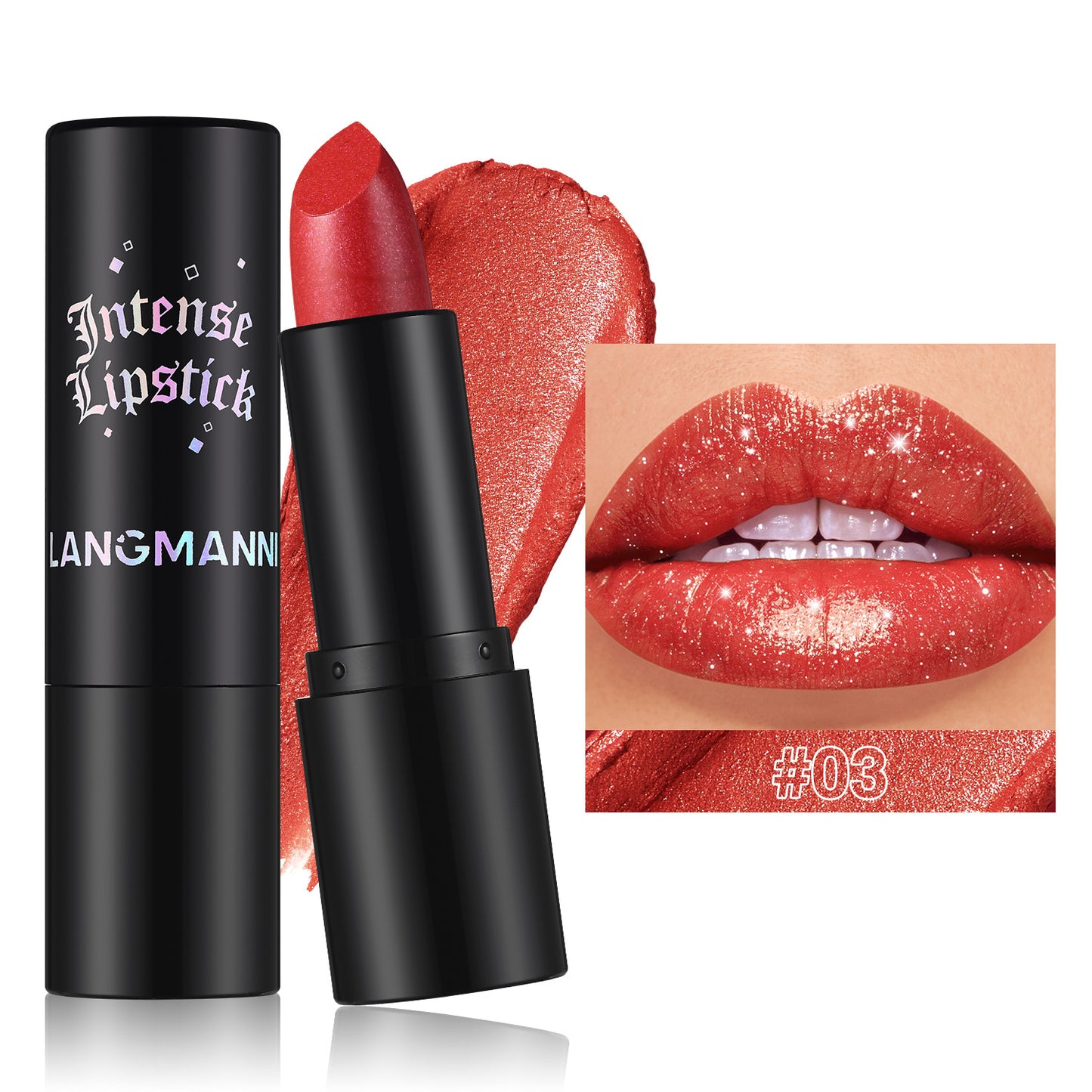 Gothic Style Pearl Cheek Full Hosting Lipsticks