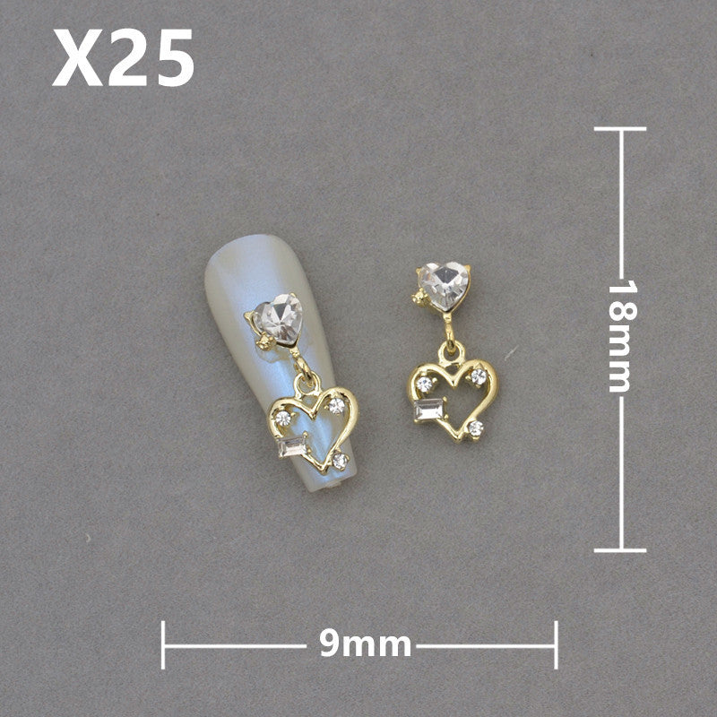 Five-pointed Star Bamboo Pearl Four Stars Nail Care Nail Art