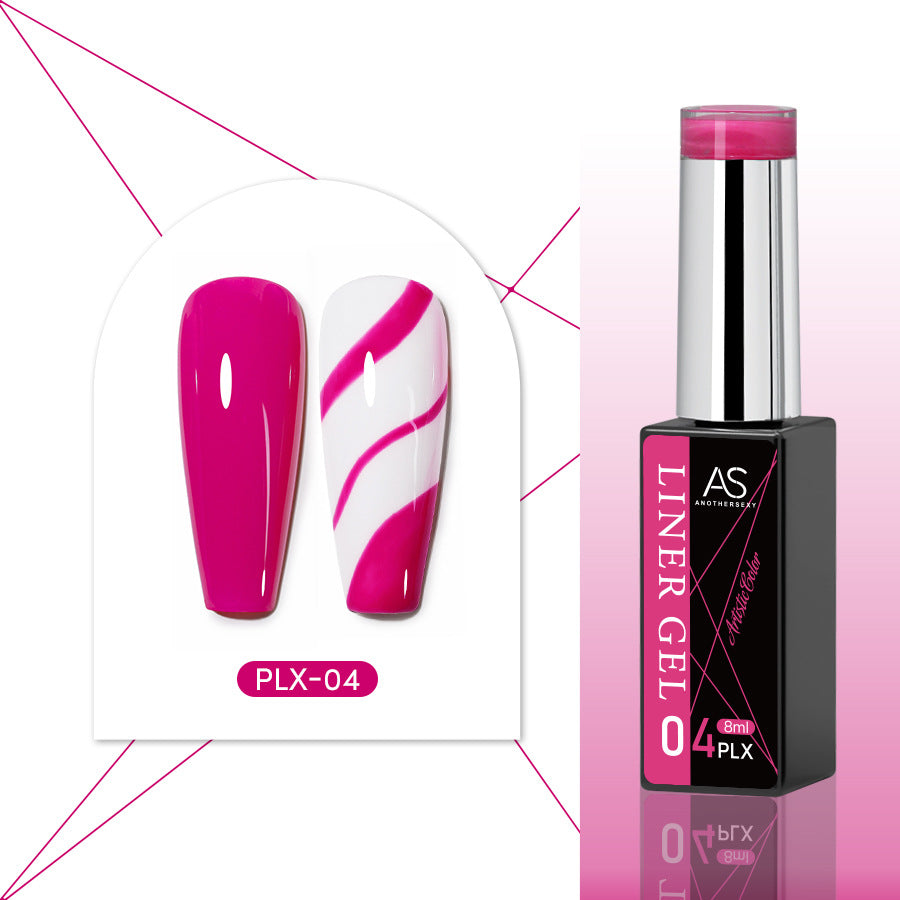 Style Line Pulling Gel Suit Colored Drawing Glue Nail Polish