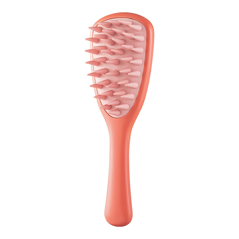 Women's & Men's Scalp Meridian Massage Wet Dry Long Handle Hair Brushes & Combs