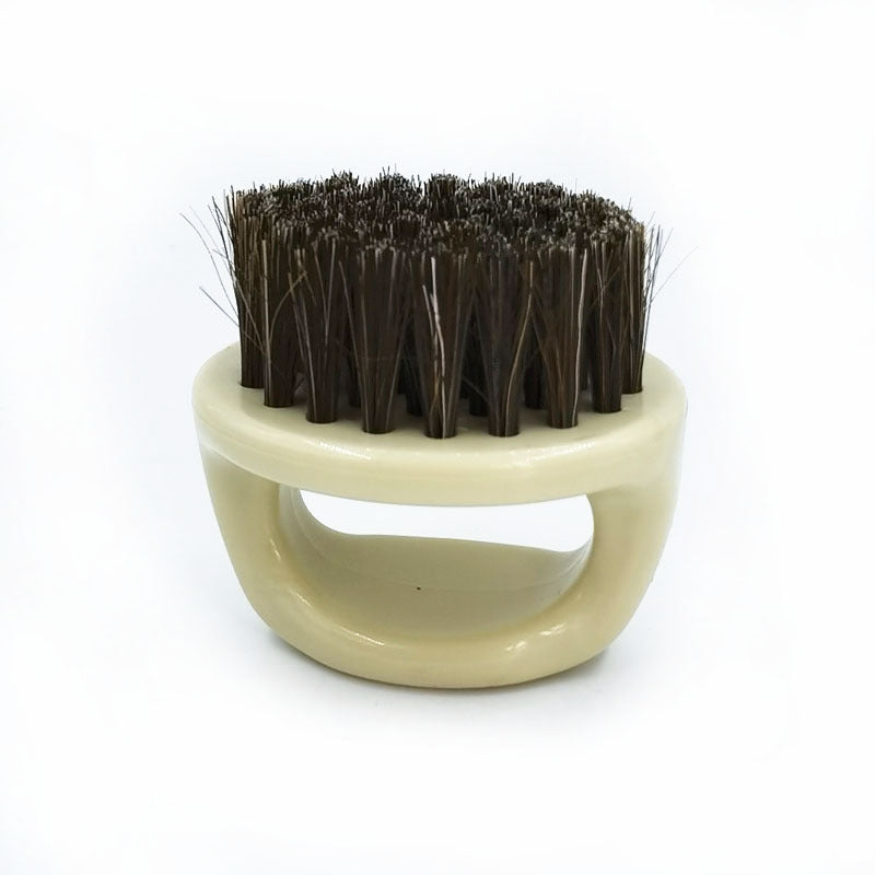 For Greasy Shaving Brush Beard Styling Cleaning Pig Bristle Hair Brushes & Combs