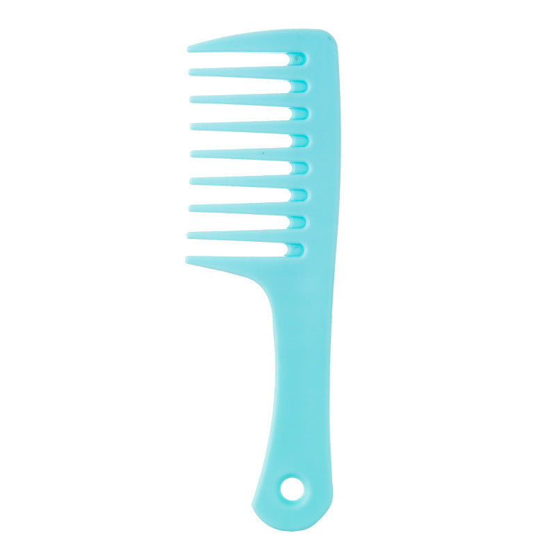 Women's Large Tooth Portable Perm Curly Massage Hair Brushes & Combs