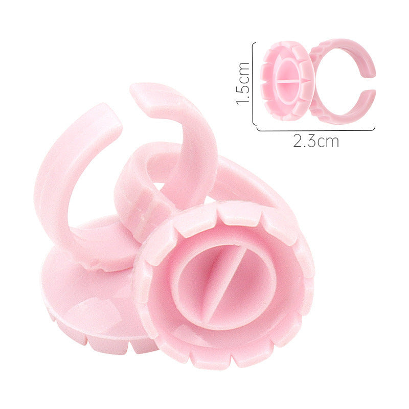 Pigment Cup Grafting Eyelashes Heart-shaped Eyelash Mounting Tray False Lashes