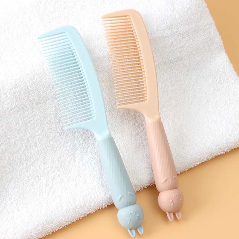 Children's Hairdressing Tools Cartoon Cute Rabbit Korean Style Hair Brushes & Combs