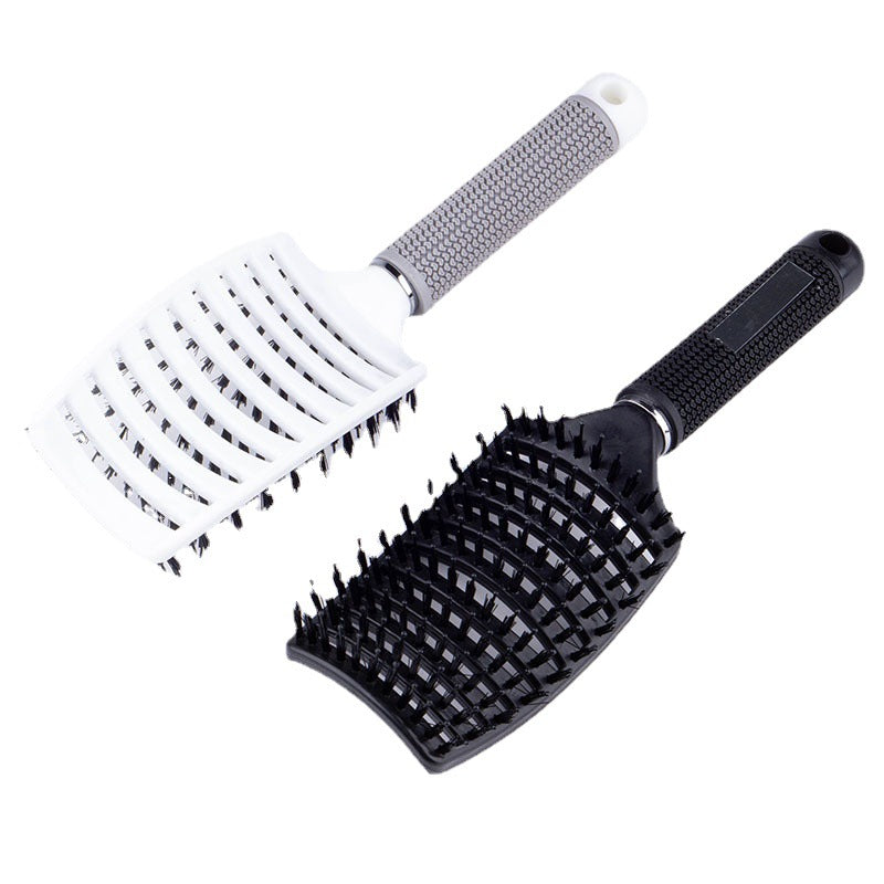 Men's Back Head Oil Broken Finishing Solution Hair Brushes & Combs