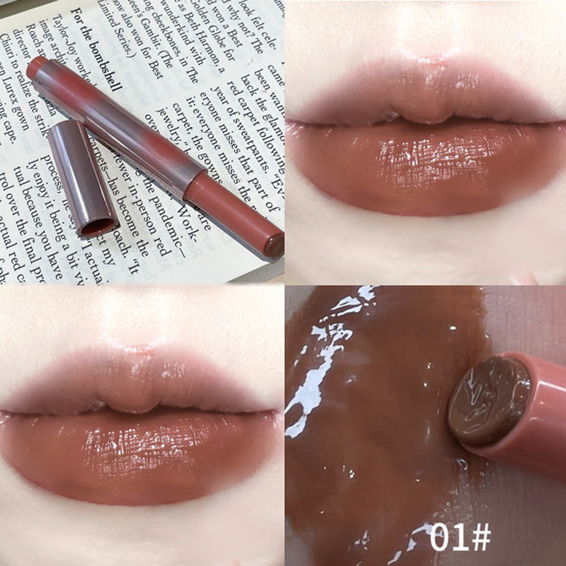 Women's Mirror Moisturizing Water Light Full Lips Lipsticks