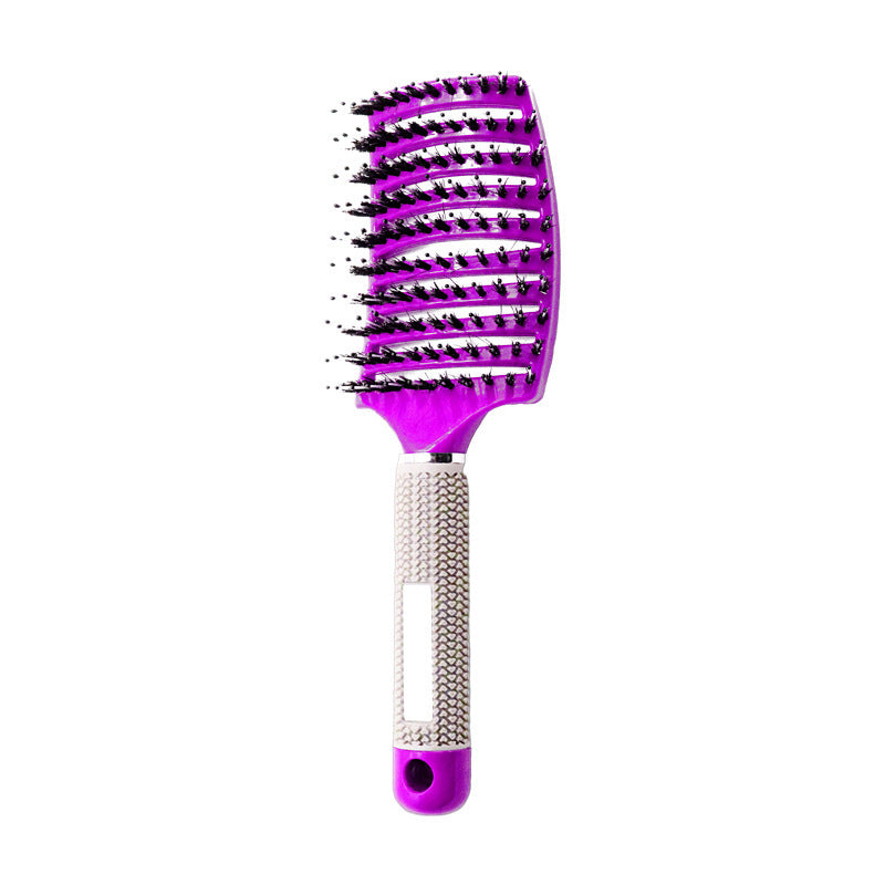 Big Curved Vent Wig Bristle Plastic Hair Brushes & Combs