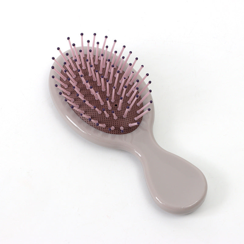 Portable Pearlescent Mermaid Travel Mini Pocket Hair Brushes & Combs