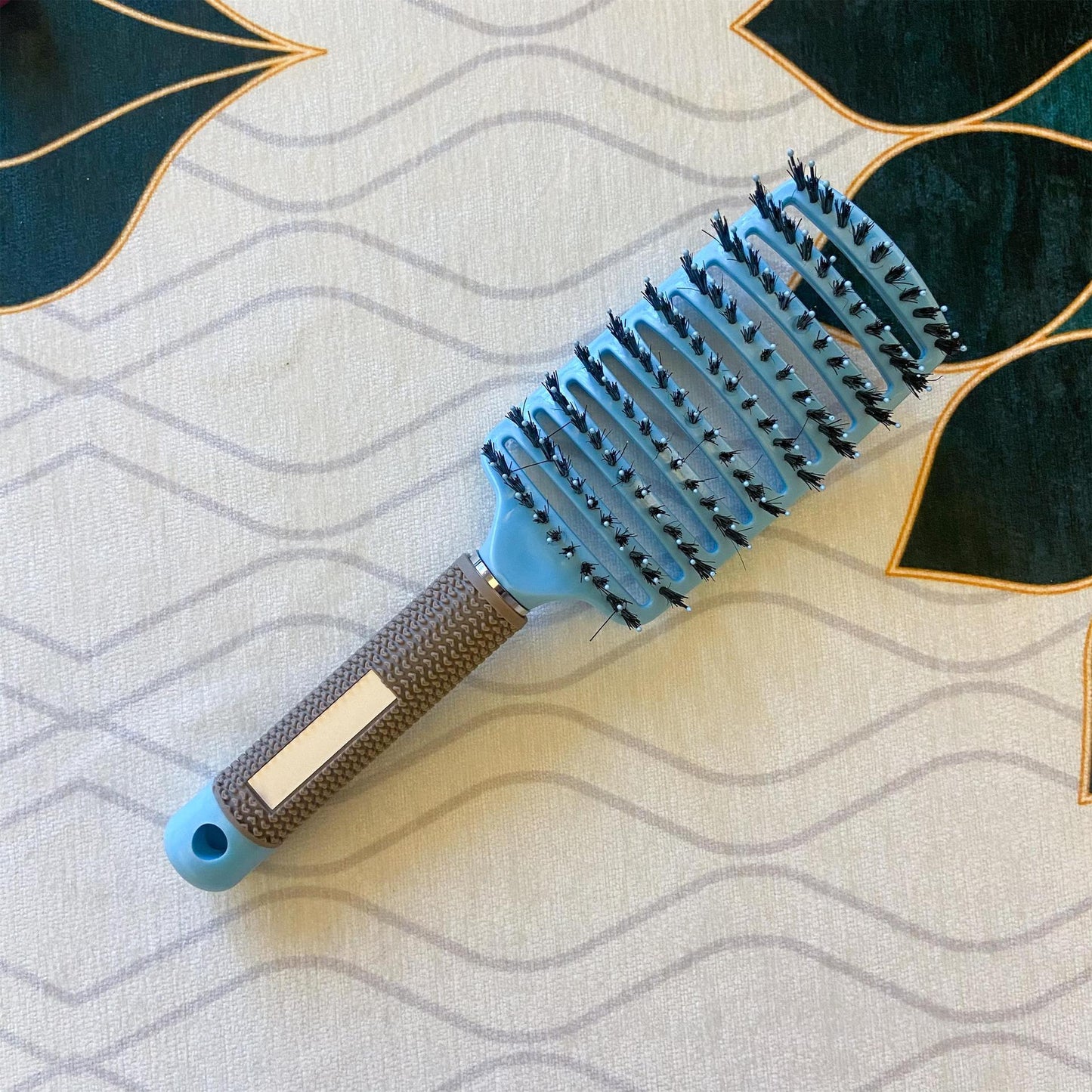 Mane Vent Smooth Curly Big Curved Hair Brushes & Combs