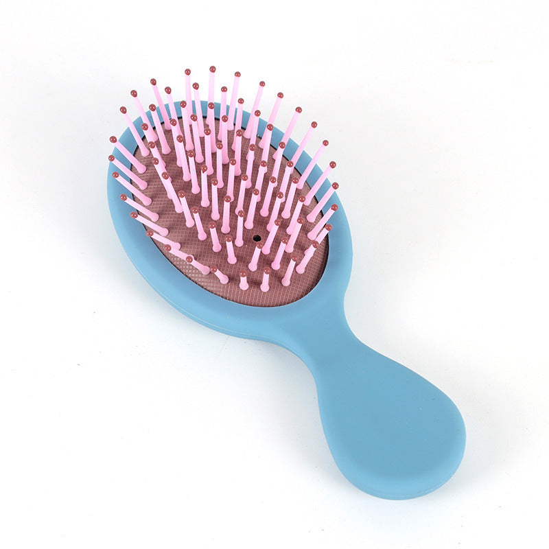 Portable Pearlescent Mermaid Travel Mini Pocket Hair Brushes & Combs