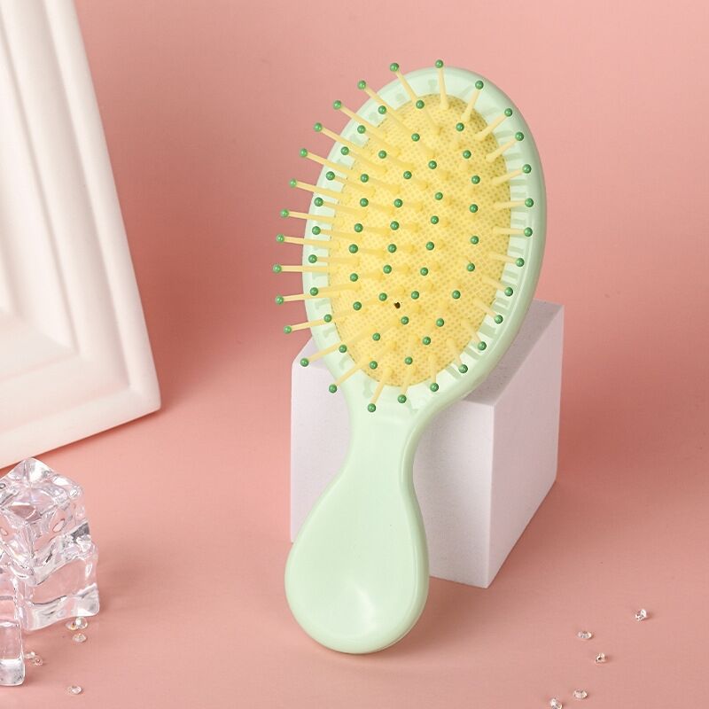 Macaron Color Air Cushion Small Portable Hair Brushes & Combs