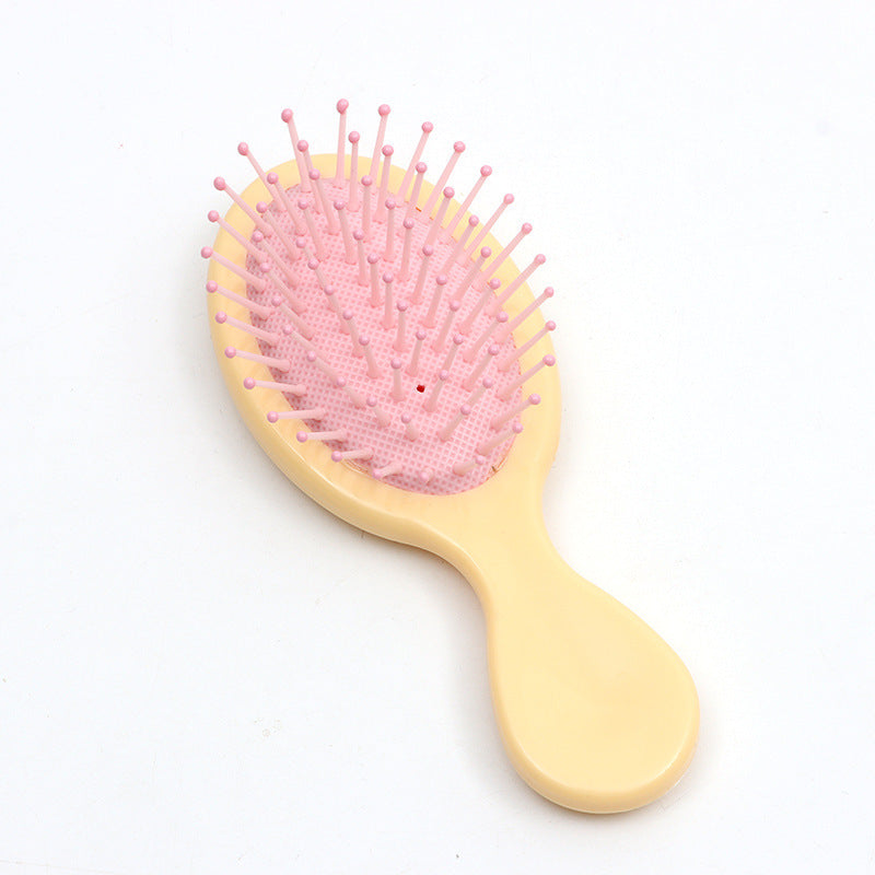 Portable Pearlescent Mermaid Travel Mini Pocket Hair Brushes & Combs