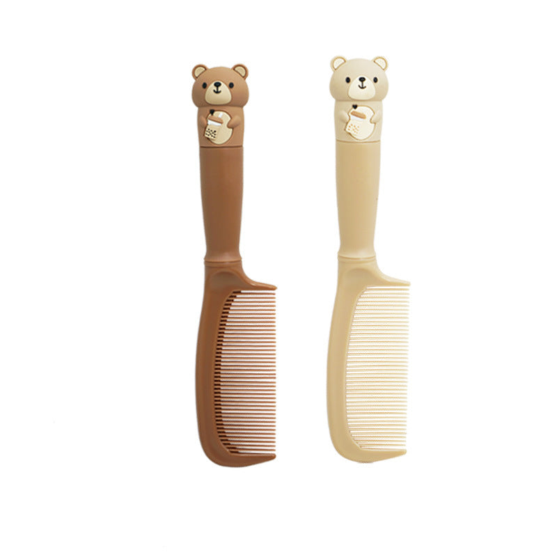 Bear Wide Tooth Hairdressing Dense Portable Hair Brushes & Combs