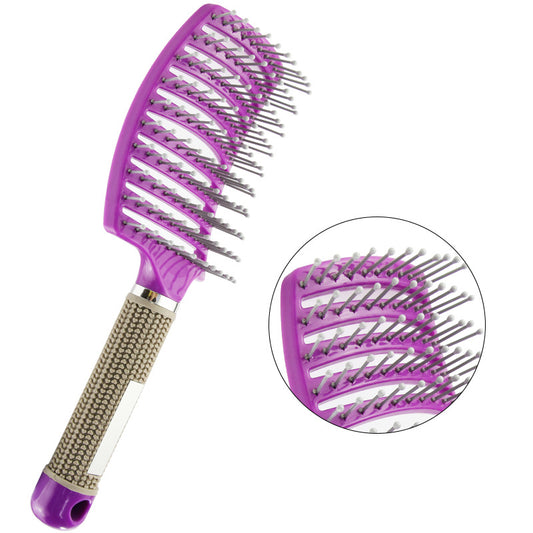 Big Curved Vent Massage Styling Hairdressing Hair Brushes & Combs