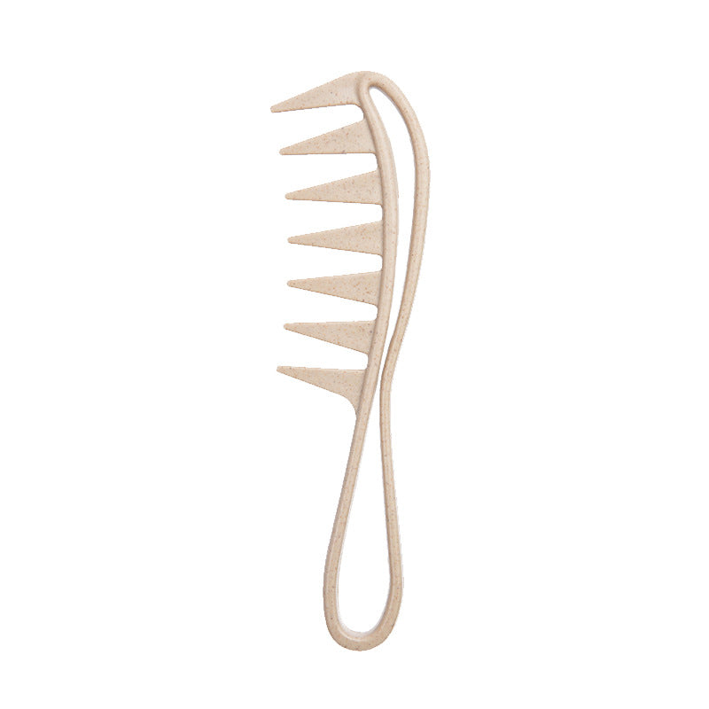 Straw Smooth Shape Fluffy Cute Exclusive Hair Brushes & Combs