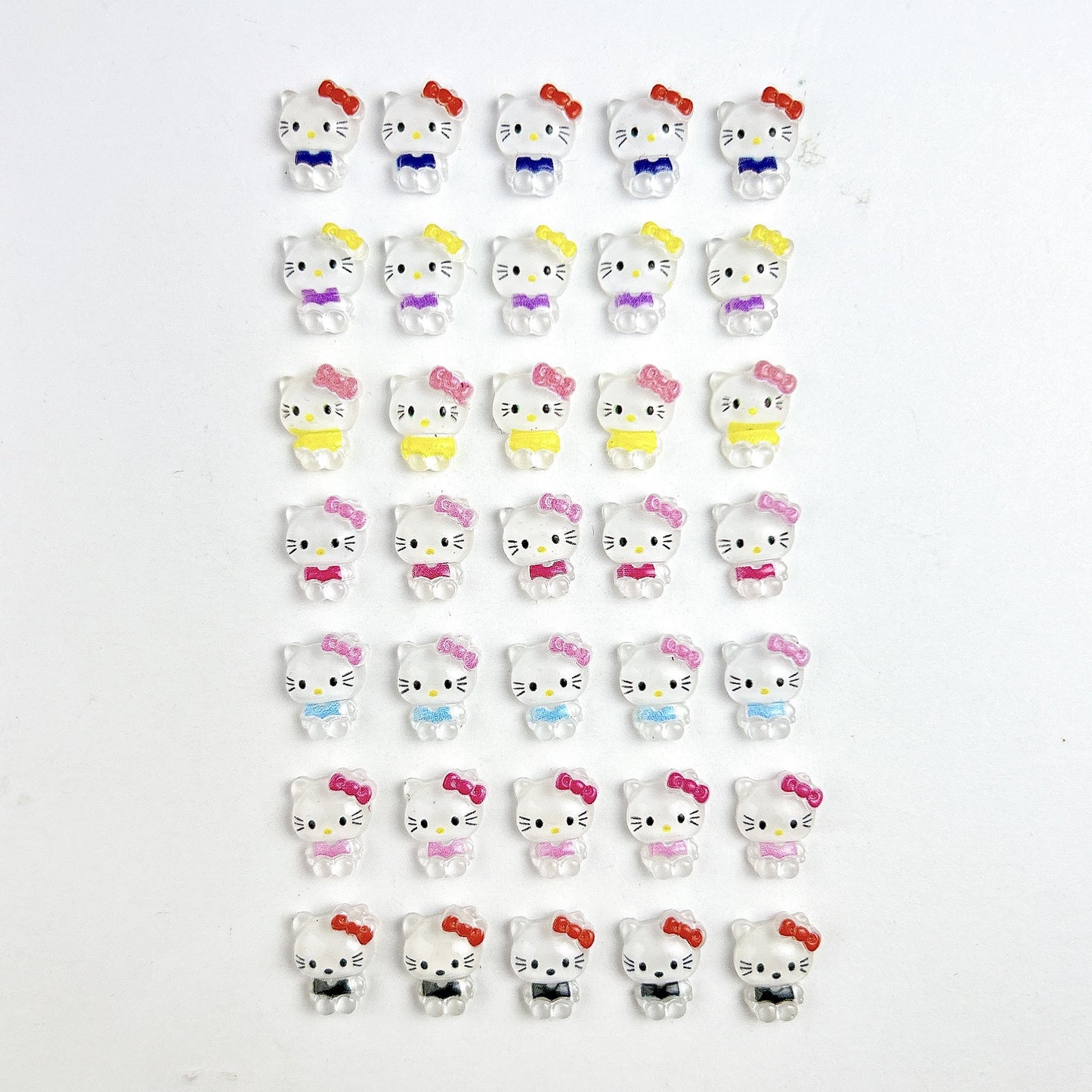 Cartoon Mini Cat Ornament Wear Manicure Nail Care Nail Art