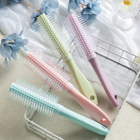 Buckle Curling Blow Styling Professional Unisex Hair Brushes & Combs