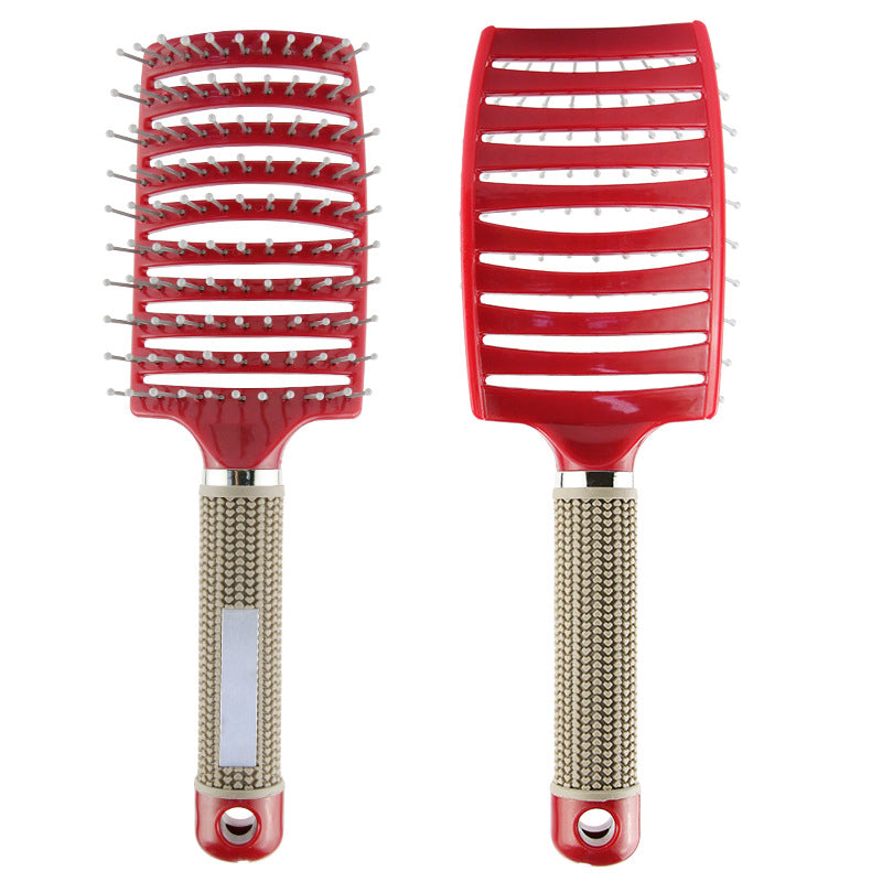 Big Curved Vent Massage Styling Hairdressing Hair Brushes & Combs