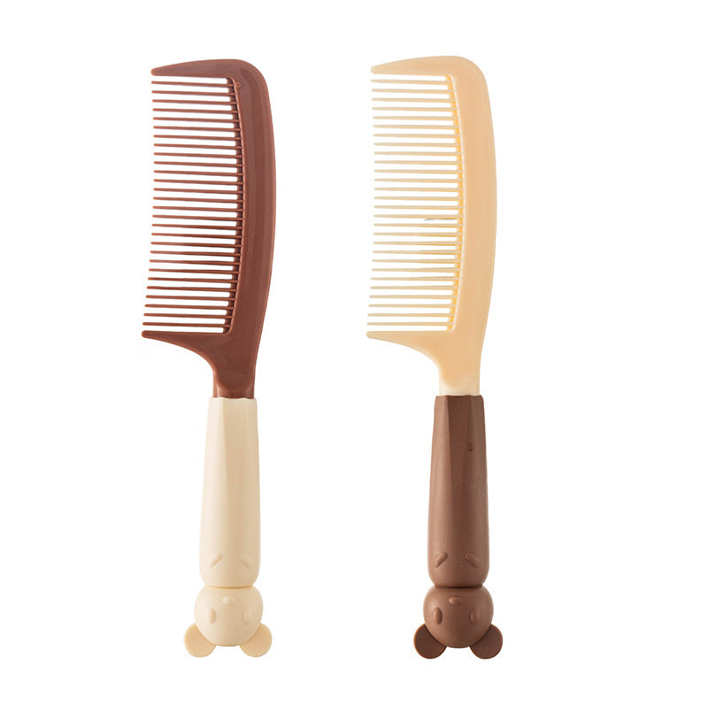 Demon Cute Cartoon Soft Silicone Handle Hair Brushes & Combs